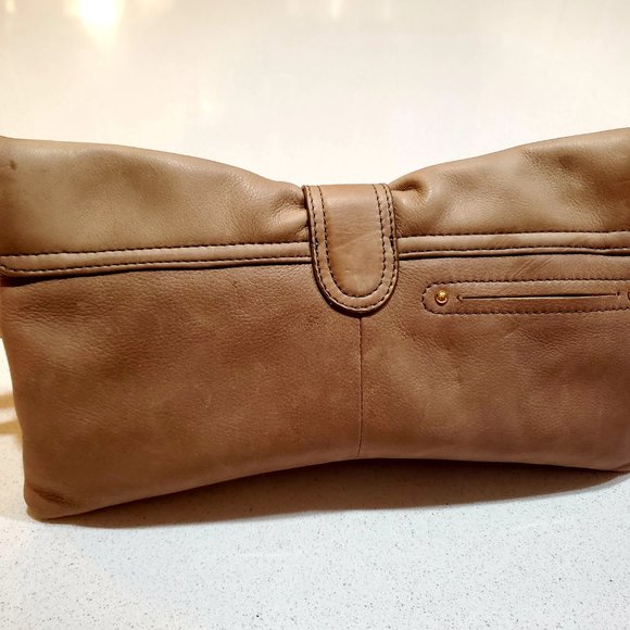 B. MAKOWSKY Genuine Leather Wristlet Clutch - Picture 2 of 6